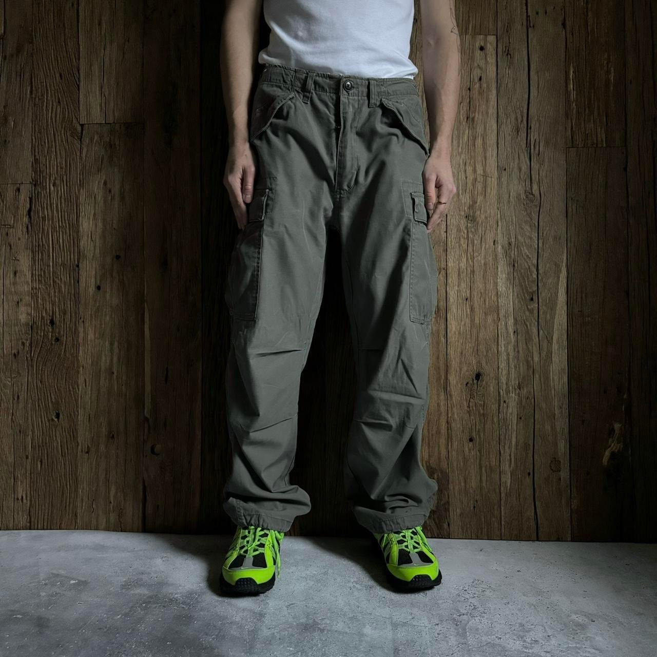 00s gimmick military tech pants y2k