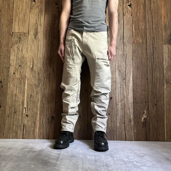 Powel 3d tapered cuffed cargo pants store