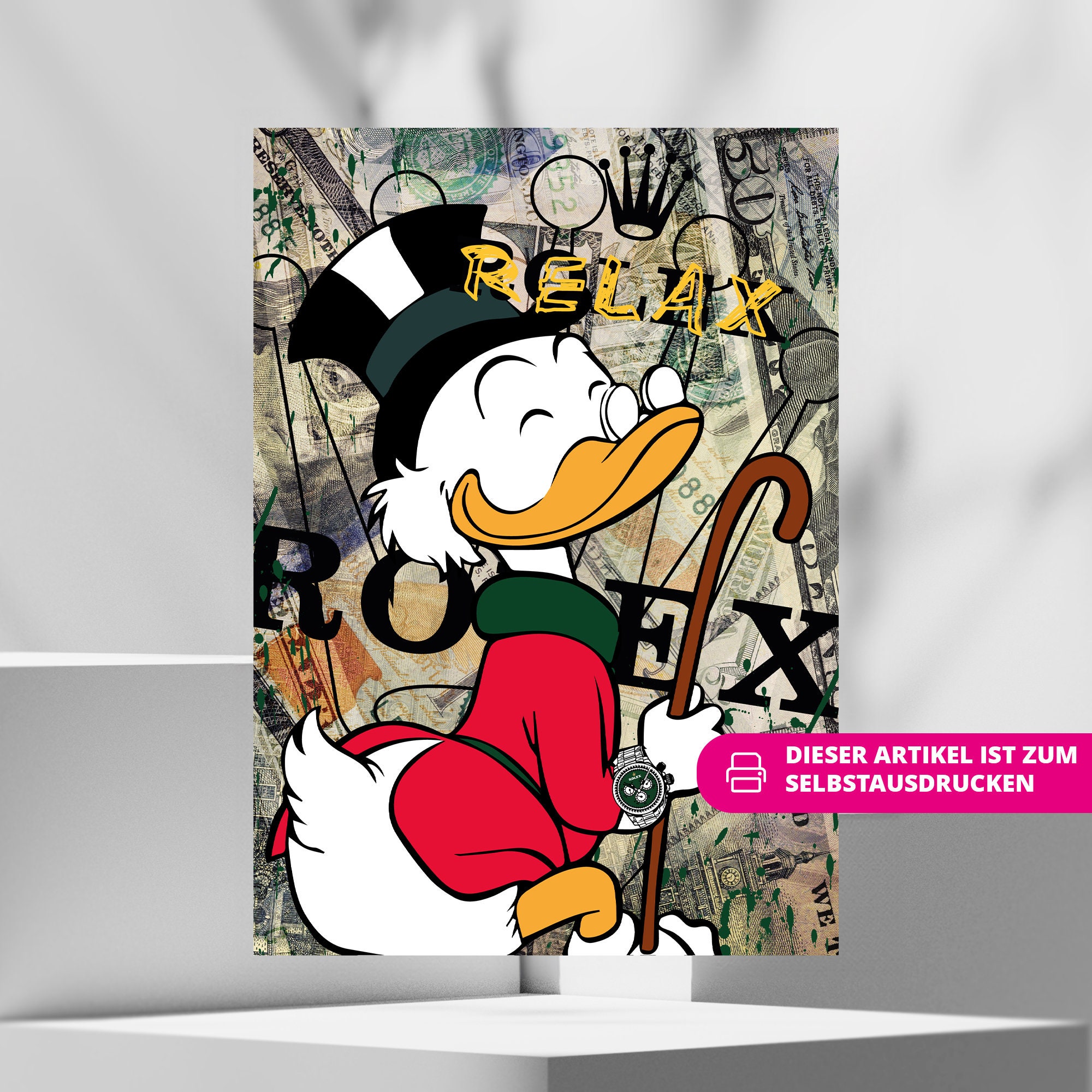 新品★ドナルドダック Donald Duck アヒル ドナルド ダック 油絵風 新品☆ドナルドダック Donald Duck アヒル ドナルド ダック 油絵風