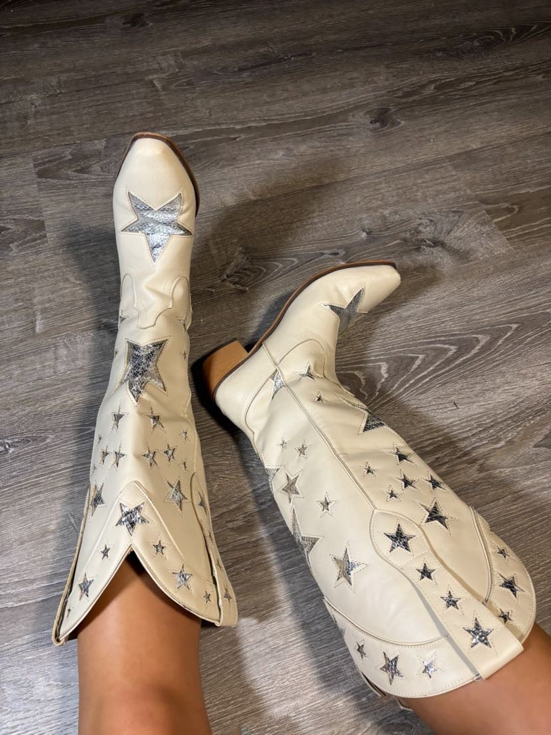 Cream Forester Boots