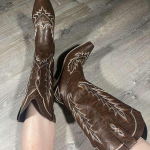 Brown Cowgirl Boots, Western Cowboy Boots