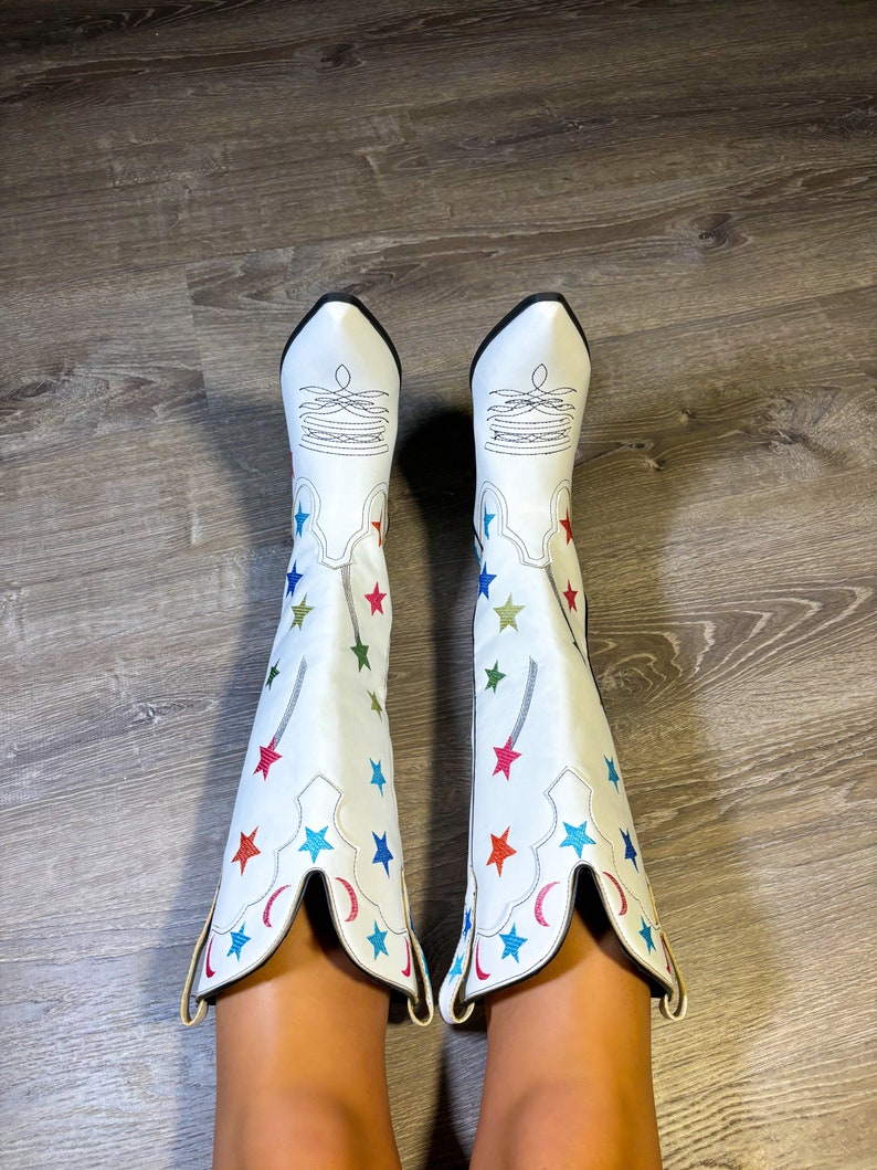 Star is Born Western Bootie - White main image 0