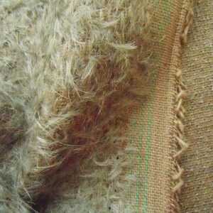 MDV. Pick your own SET of 3, 1/16 pieces of Schulte mohair. Will make lovely vintage bear. 3 x 25/35 cm image 5