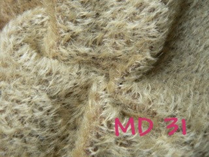 MD. PICK you own 3 colors of SCHULTE mohair, pile 7 mm, 3x 25cm/35cm about 3 x 9.8 / 13.8 inches. image 6