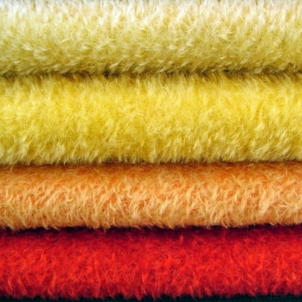 MD. CHOISISSEZ vous possédez 3 couleurs de mohair SCHULTE, pile 7 mm, 3x 25cm / 35cm = environ 3 x 9.8 / 13.8 pouces.