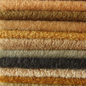 MD. PICK you own 3 colors of SCHULTE mohair, pile 7 mm, 3x 25cm/35cm about 3 x 9.8 / 13.8 inches. image 1