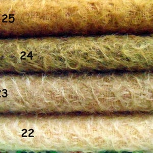 MDV. Pick your own SET of 3, 1/16 pieces of Schulte mohair. Will make lovely vintage bear. 3 x 25/35 cm image 3