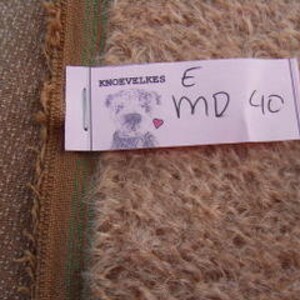 MD. PICK you own 3 colors of SCHULTE mohair, pile 7 mm, 3x 25cm/35cm about 3 x 9.8 / 13.8 inches. image 10