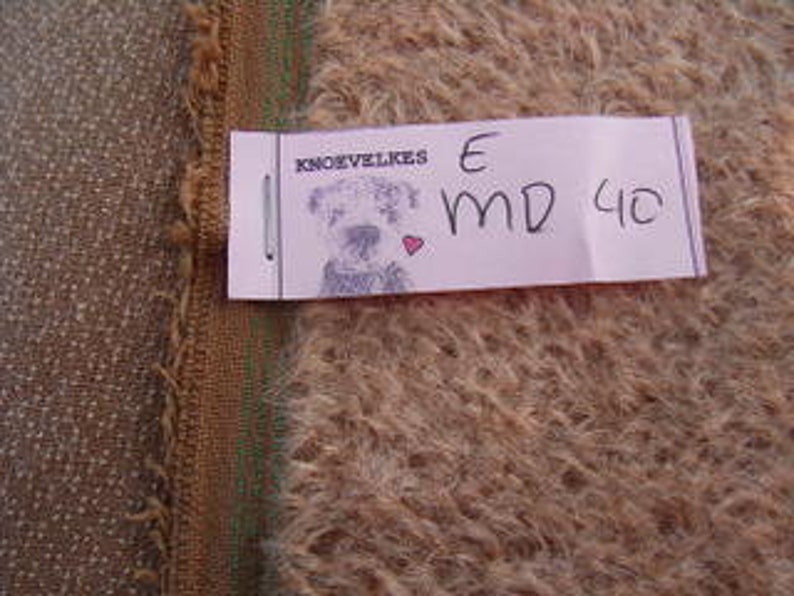 MD. PICK you own 3 colors of SCHULTE mohair, pile 7 mm, 3x 25cm/35cm about 3 x 9.8 / 13.8 inches. image 10