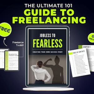 Launching your Freelance Journey| Discover a Step-by-Step Guide To Starting a Freelance Business| PDF eBook Digital Download | PLR