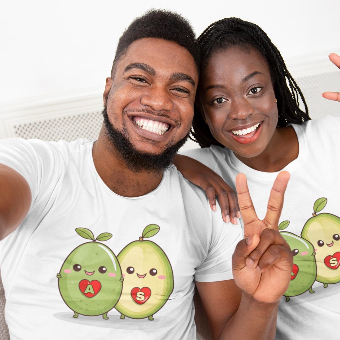 Custom Funny Couples T-shirt, Matching Personalized Couple Tee, Gift ...