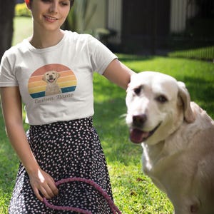 Custom Dog Shirt | Custom Pet Shirt with Vintage Portrait | Personalize Your Pet Photo Shirt in Retro Style | Customize Shirt