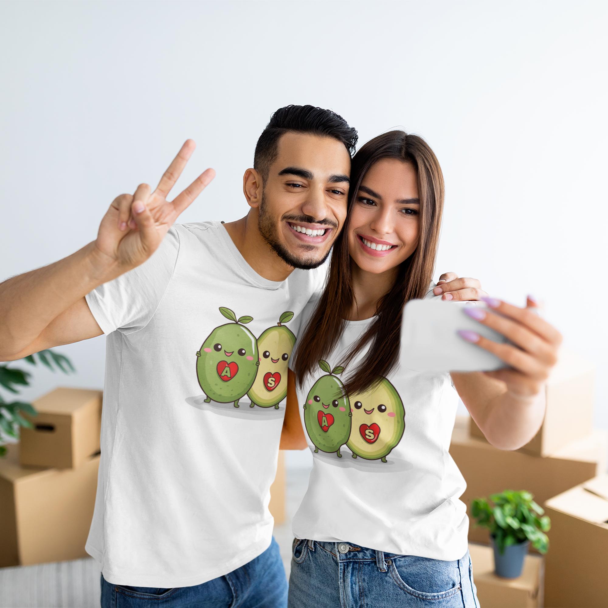 Custom Funny Couples T-shirt, Matching Personalized Couple Tee, Gift ...