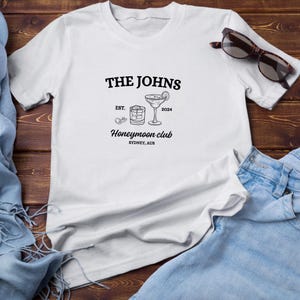 Custom Honeymoon Social Club T-Shirt | Mr and Mrs Comfort Colors Shirts | Just Married Shirts | Honeymoon Club Shirts | Couple Tee