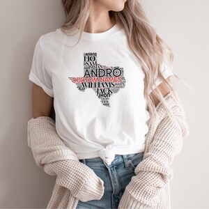 Texas Home Custom T-Shirt, Personalized Lone Star State Tee, Trendy Texas Shirt, Unique Texan Gift for Him or Her, Custom State Tee