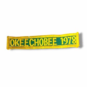 Good Sam Okeechobee 1978 Florida Samboree Souvenir Vintage Patch GBX