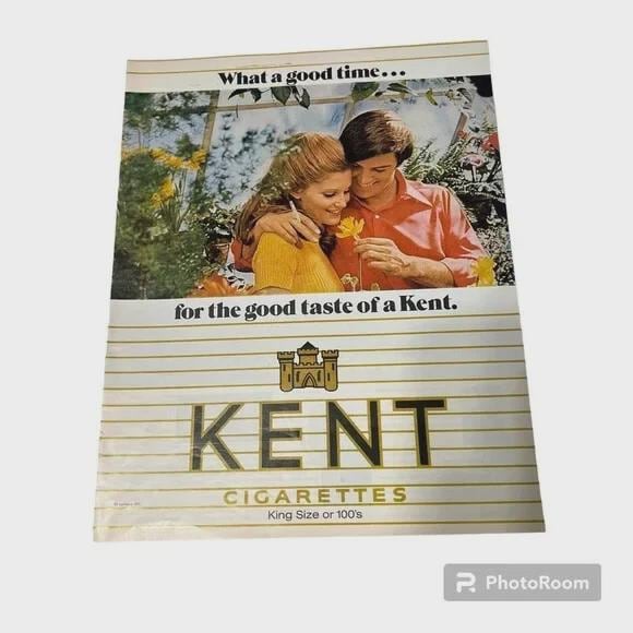 are kent cigarettes good Kent Cigarette Ad
