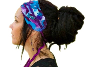 Dread wrap - Dreadlock Headband - Festival Hair Wrap - Eco Friendly - Original Intergalactic Apparel