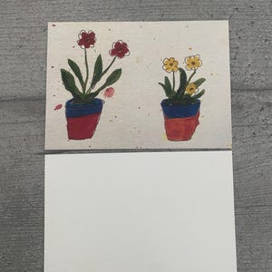 Vaso di fiori da cartolina