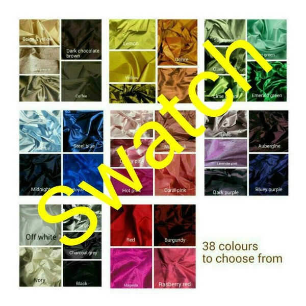 Burnt Ochre Dupioni Silk Fabric main image 0