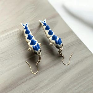Flexy Dragon Earrings, Dragon Lover Jewelry, Fantasy-Inspired, Unique Dragon Charm, Mythical Creature Earrings, Fun Statement Jewelry