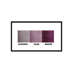 Maurice Brassard 8/2 Cotton Weaving Yarn Multi Pack Savings Promotion - PURPLES PACK