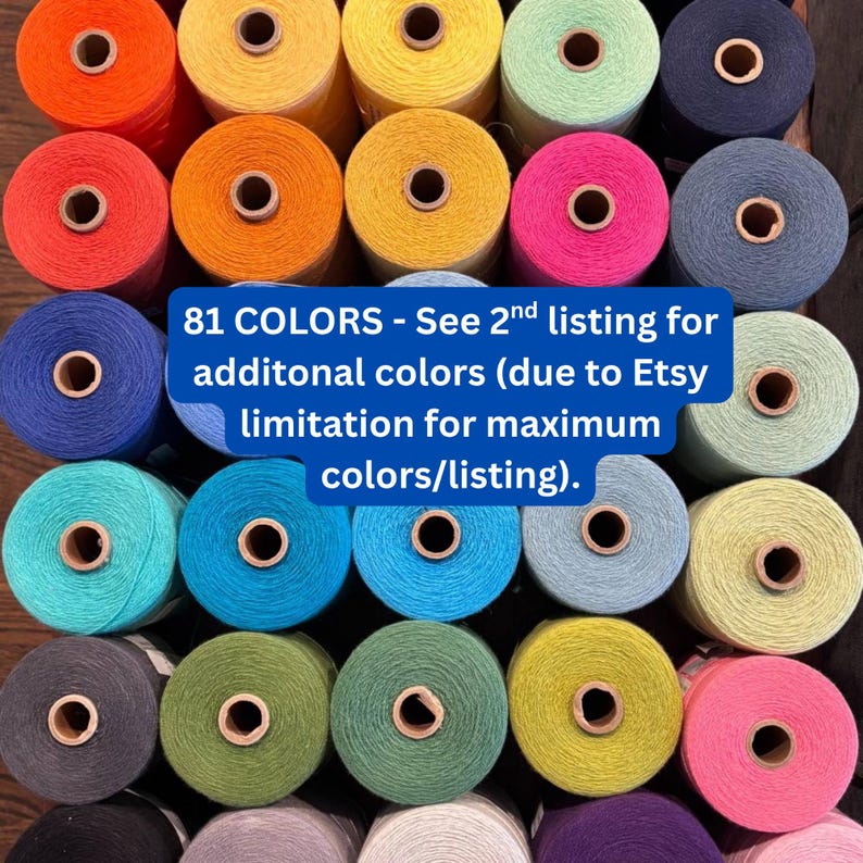 8/2 MAURICE BRASSARD COTTON ADDITIONAL COLORS
