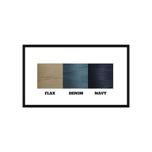 Maurice Brassard 8/2 Cotton Weaving Yarn Multi Pack Savings Promotion - Navy, Denim & Flax