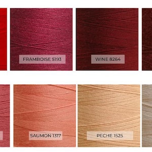 Maurice Brassard 8/2 Cotton Swatches Reds and Pinks