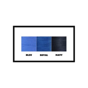 Maurice Brassard 8/2 Cotton Weaving Yarn: Blues Fun Pack