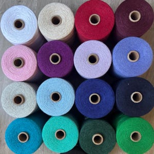 Maurice Brassard Cottolin Weaving Yarn — 60 % Organic Cotton 40pct Linen