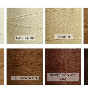 Maurice Brassard 8/2 Cotton Swatches Neutrals
