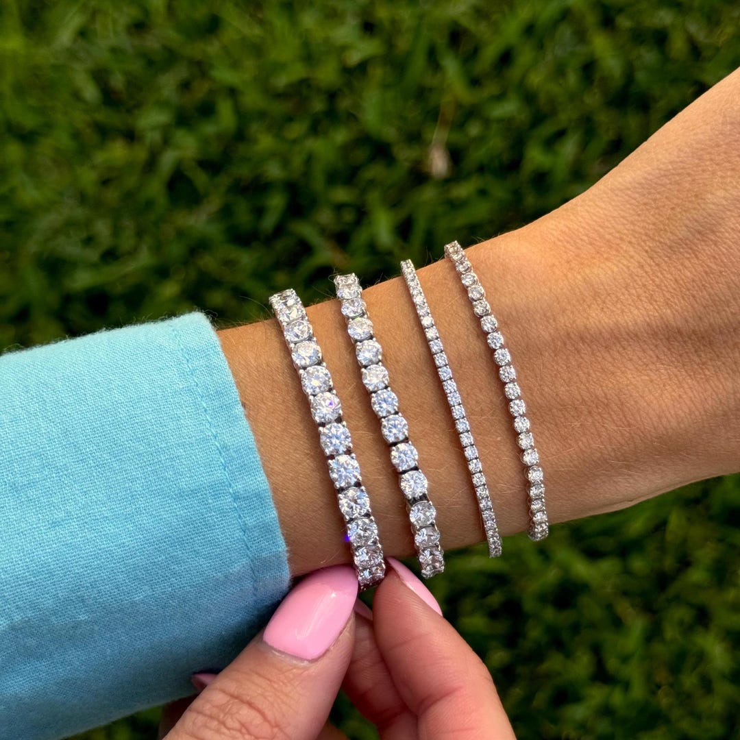 【HYERES LOR】25SS★ Essence SL (W) Twinkle Tennis Bracelet She's All That