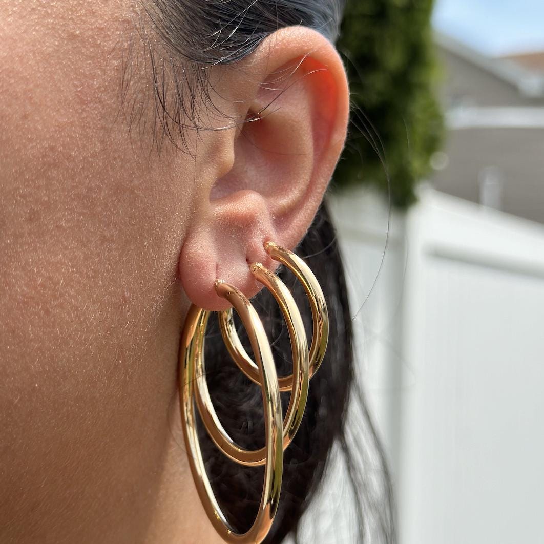 アクセサリー SOPHISTICATED VINTAGE / Solid hoop /45mm il_fullxfull.6498064361_euyf.jpg