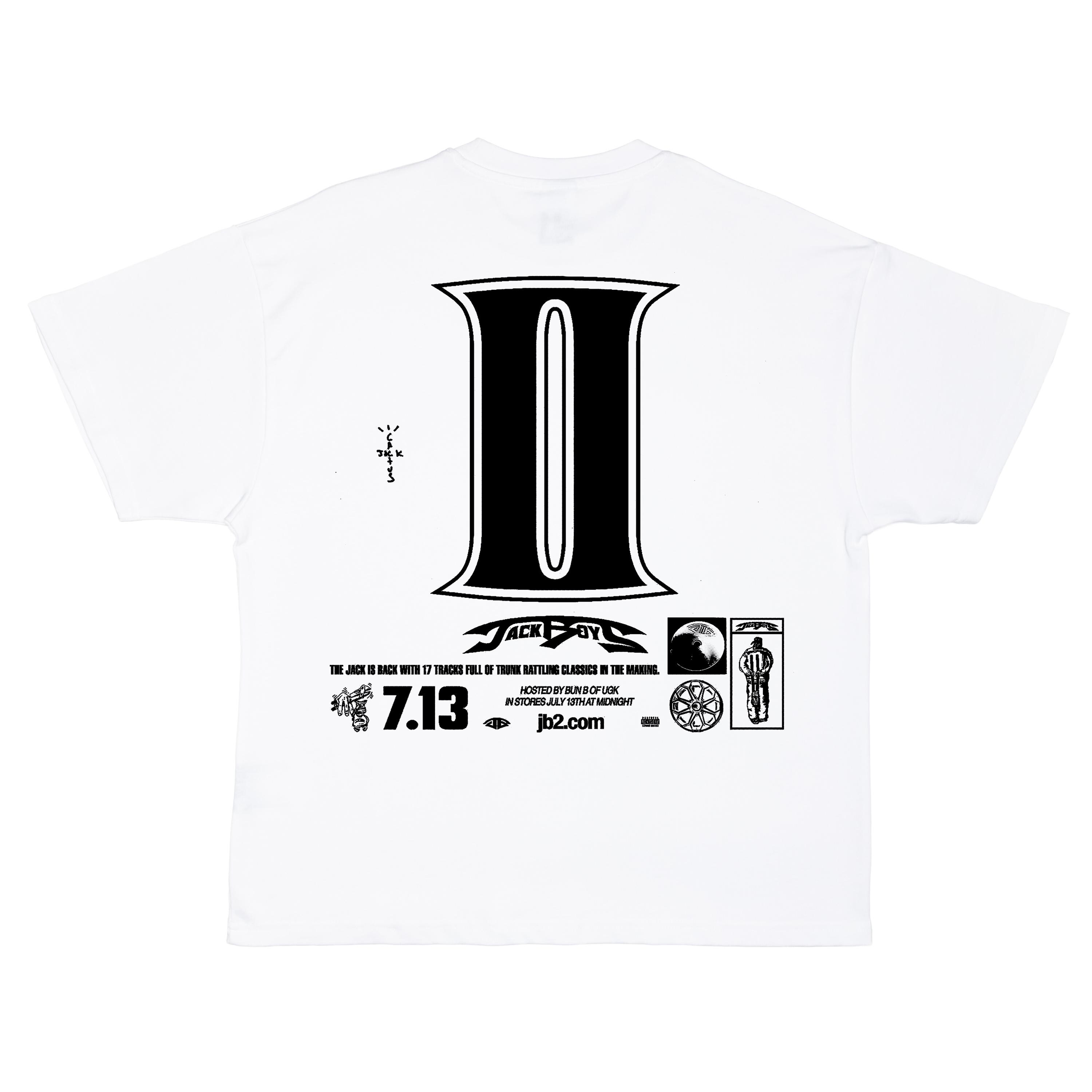 トラヴィス・スコット カクタス・ジャック Tシャツ：ジャック