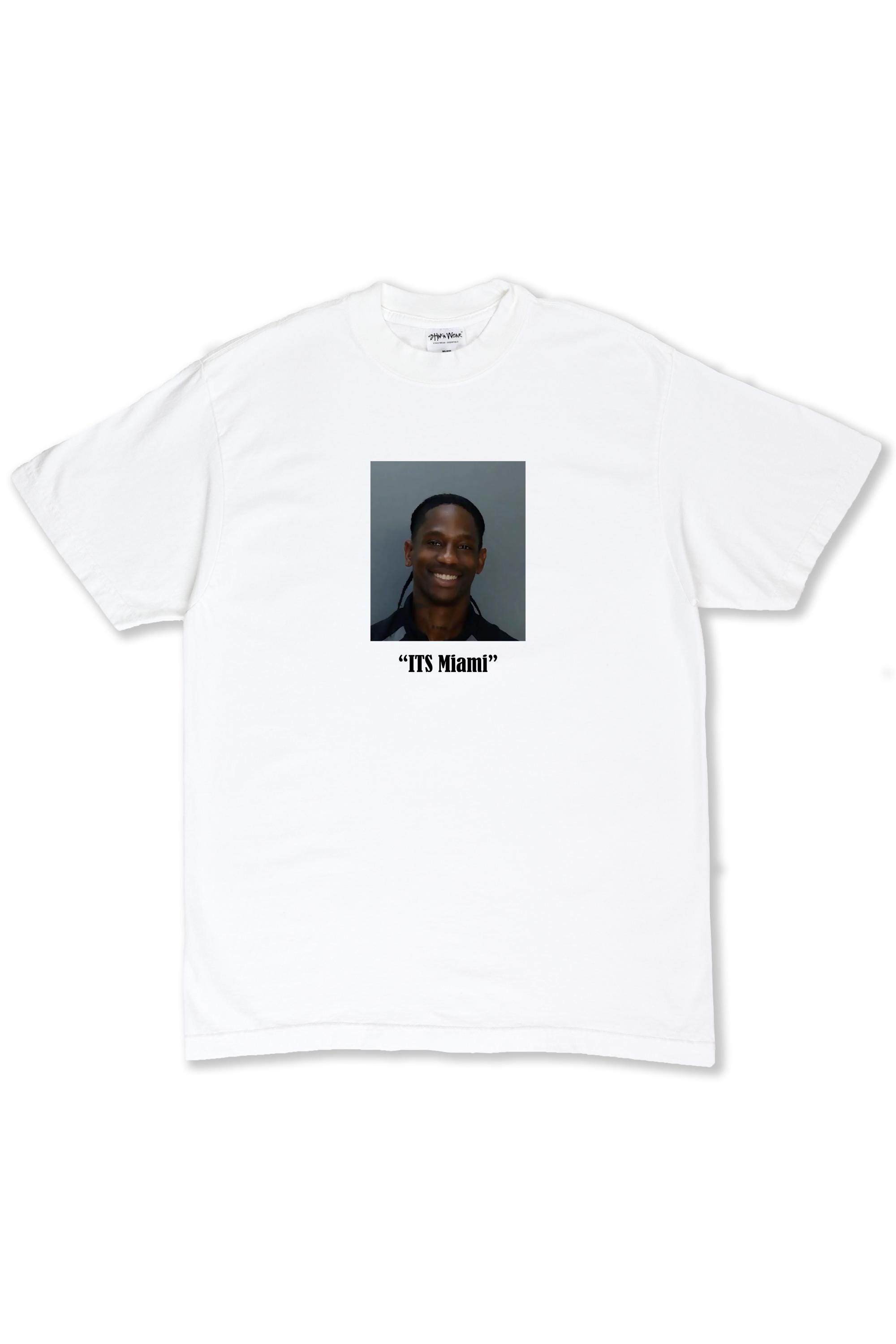 トップス Travis Scott \"IT'S MIAMI\" T-shift Travis Scott It's Miami Shirt - Endastore.com