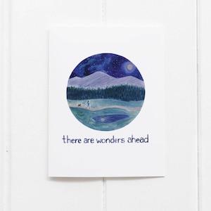 Congratulations Card / Encouragement Card / Greeting Card / Nature Card / Hiking Card / Hiking Gifts / Pacific Northwest / Gifts for her