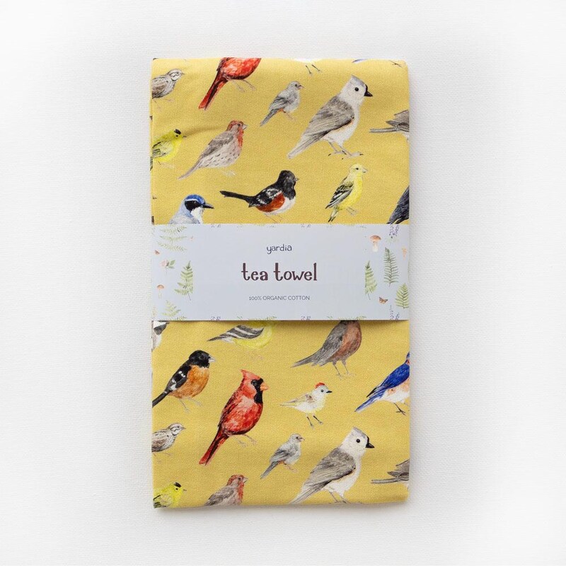 Yellow Bird Towel