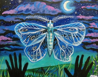 Moonlit Moth