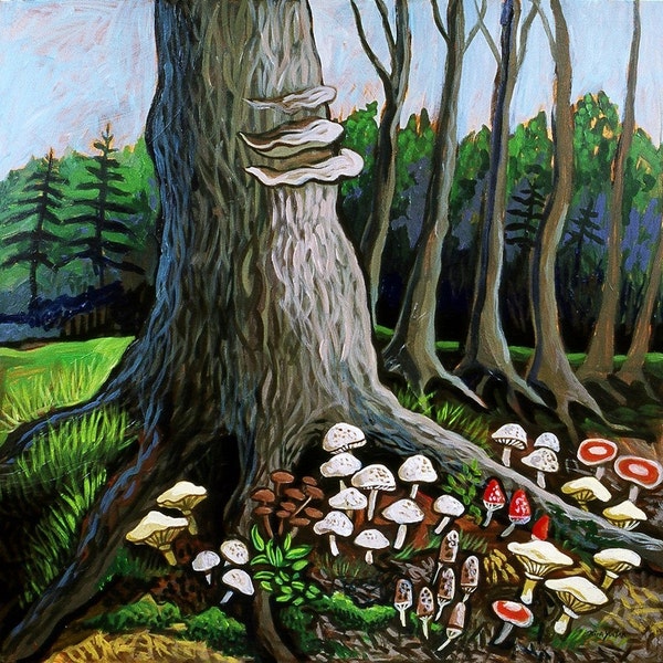 Mushroom Kingdom - Print