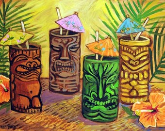 Tiki Bar - Print