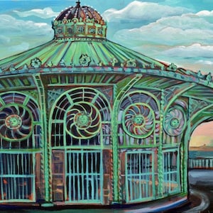 Carousel House, Asbury Park NJ Large Print imagem 1