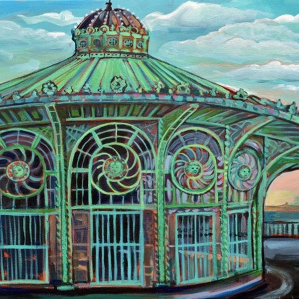 Carousel House, Asbury Park NJ - Print