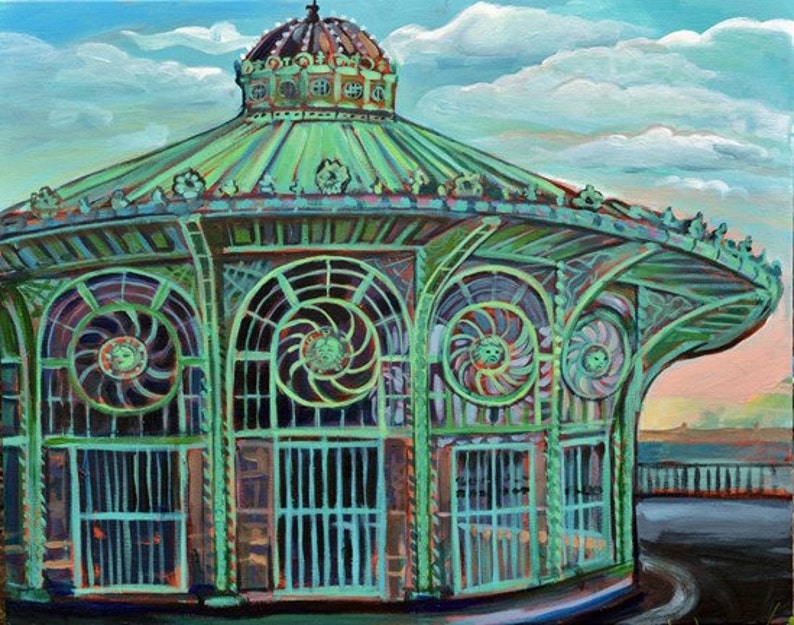 Carousel House, Asbury Park NJ Large Print image 1