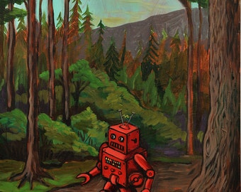 Lost Robot - Print