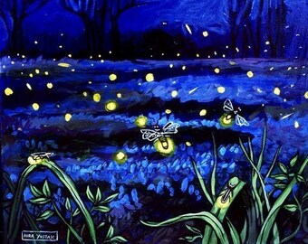 Fireflies - Print