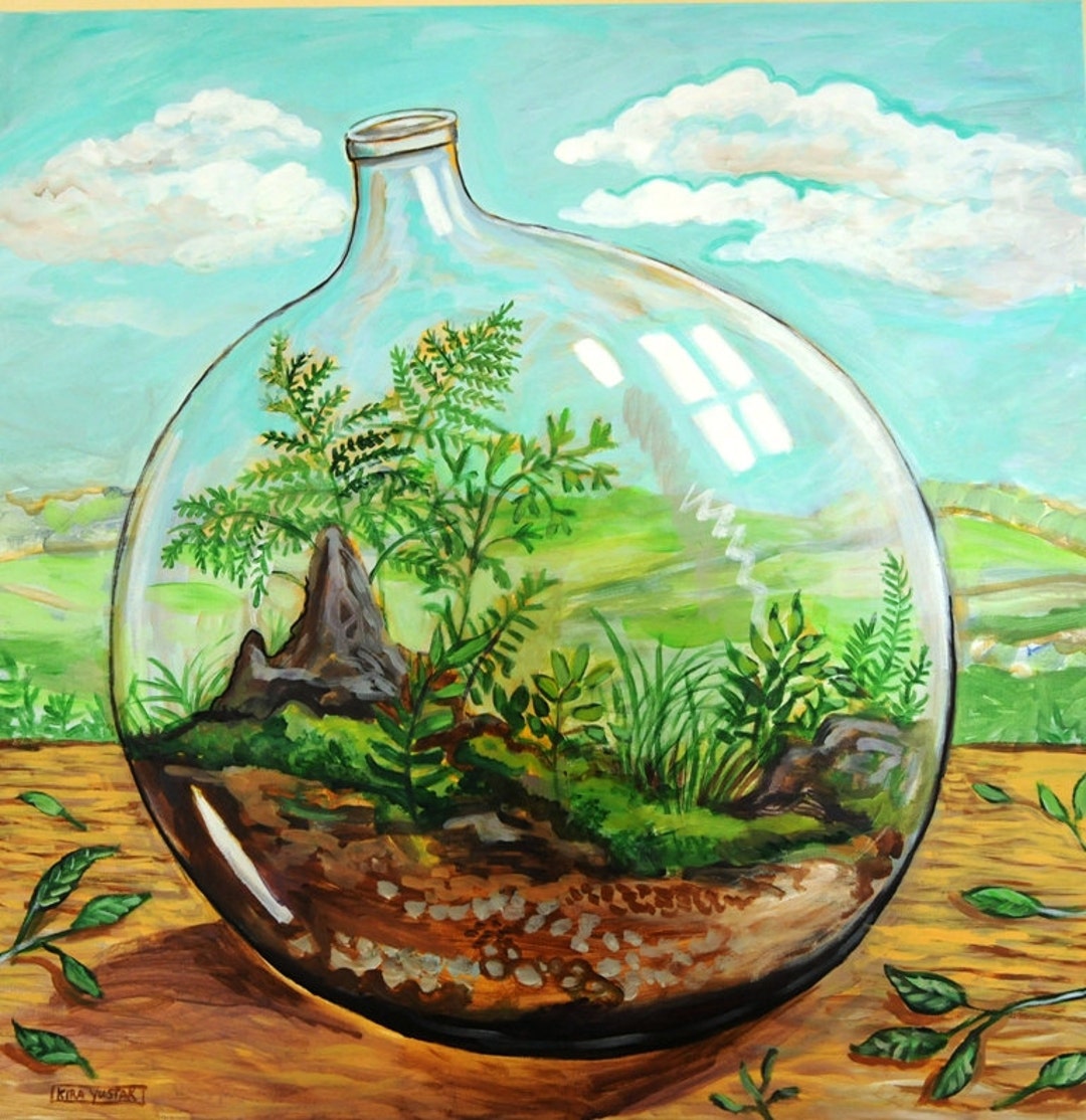 Terrarium - Print - Etsy