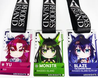 ARKNIGHTS Acrylic Bag Tag Keychain vol. 2 l Maerachii
