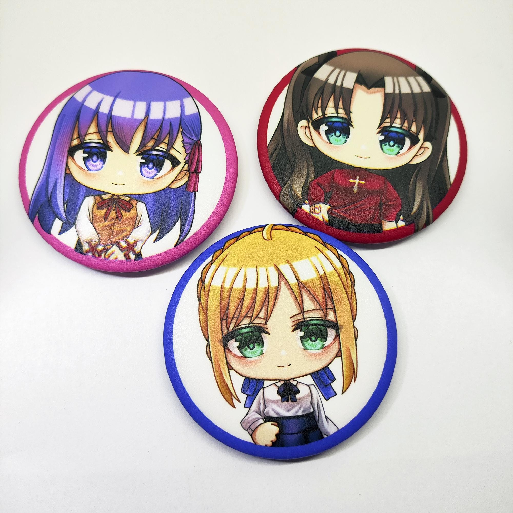 Fate Stay Night Enamel Pins - Etsy