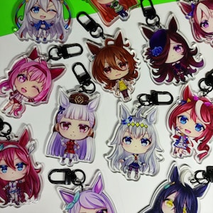 Umamusume: Pretty Derby Acrylic Keychain Charm l Maerachii